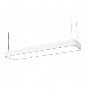 Lampa wisząca Soft LED 7545 93,5x20 Nowodvorski Lighting podłużna biała oprawa w nowoczesnym stylu