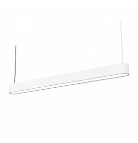 Lampa wisząca Soft LED 7547 95x6 Nowodvorski Lighting biała podłużna oprawa w nowoczesnym stylu