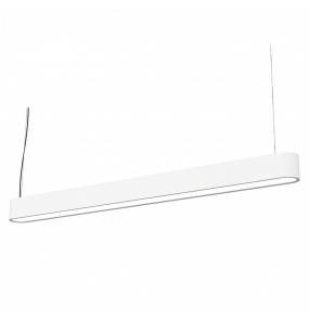Lampa wisząca Soft LED 7537 125x6 Nowodvorski Lighting nowoczesna podłużna oprawa w kolorze białym
