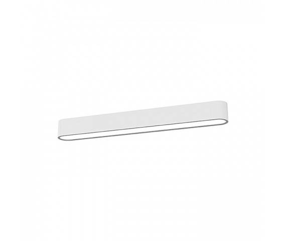 Plafon Soft LED 7540 60x6 Nowodvorski Lighting podłużna oprawa natynkowa w kolorze białym
