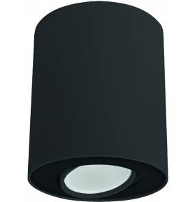 Plafon Set 8900 Nowodvorski Lighting czarna oprawa w kształcie tuby