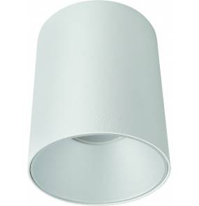 Plafon Eye Tone 8925 Nowodvorski Lighting biała oprawa w kształcie tuby