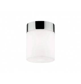 Plafon łazienkowy Cayo 9505 Nowodvorski Lighting chromowana oprawa w kształcie tuby