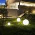 Lampa ogrodowa Cumulus XL 9714 Nowodvorski Lighting biała oprawa w kształcie kuli
