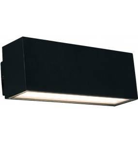 Kinkiet zewnętrzny Unit LED 9122 Nowodvorski Lighting podłużna oprawa w kolorze czarnym