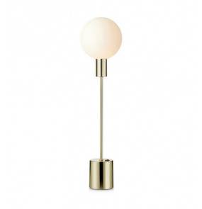 Lampa stołowa Uno 107765 Markslojd złota oprawa w minimalistycznym stylu