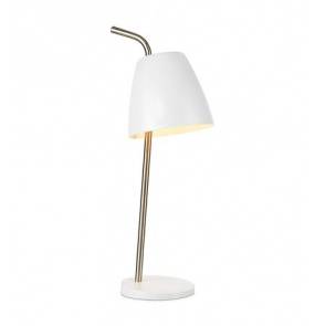 Lampa stołowa Spin 107729 Markslojd nowoczesna oprawa w kolorze białym