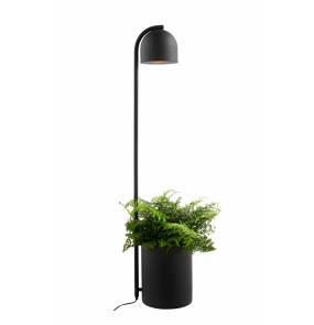 Lampa podłogowa Botanica XL 40849102 KASPA czarna oprawa stojąca z doniczką