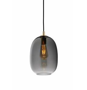 Lampa wisząca Onyx 1 10891108 KASPA pojedyncza oprawa z dymionego szkła