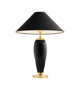 Lampa stołowa Rea 40607102 KASPA elegancka czarno-złota oprawa stojąca