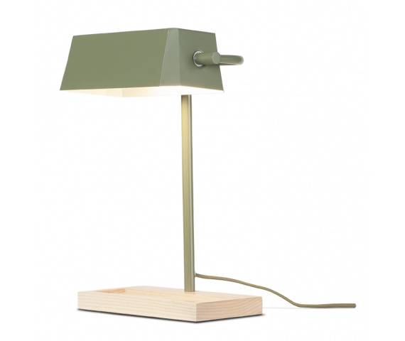 Lampa stołowa Cambridge CAMBRIDGE/T/OG It's About Romi zielona oprawa w nowoczesnym stylu