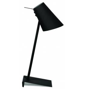 Lampa stołowa Cardiff CARDIFF/T/B It's About Romi czarna oprawa w stylu design