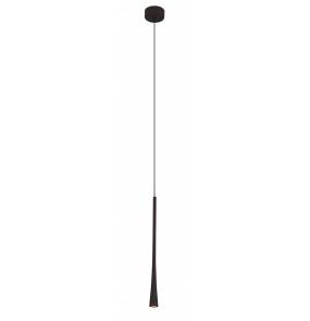 Lampa wisząca mała Coffee P0372 MAXlight czarna oprawa w nowoczesnym stylu