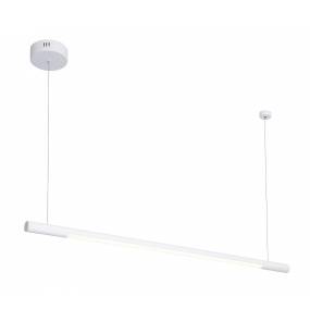 Lampa wisząca Organic Horizon P0357 Maxlight pojedyncza biała oprawa sufitowa