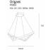 lampa wiszaca origami p0363 maxlight 3