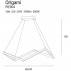 lampa wiszaca origami p0364 maxlight 3