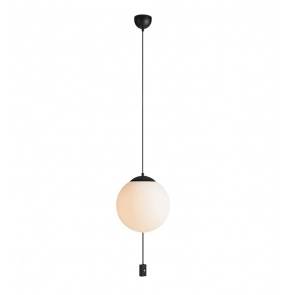 Lampa wisząca HERE 107902 Markslojd czarno-biała oprawa sufitowa w nowoczesnym stylu