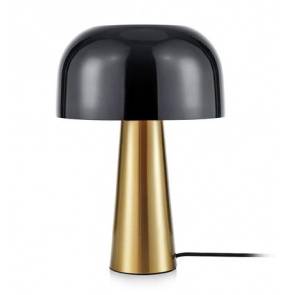 Lampa stołowa Blanca 107934 Markslojd czarno-złota oprawa w nowoczesnym stylu