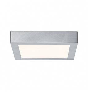 Plafon Lunar Square LED 22,5cm PL70649 Paulmann chromowa kwadratowa oprawa sufitowa