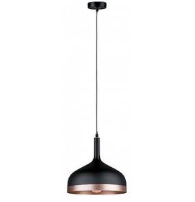 Lampa wisząca Embla PL79629 Paulmann czarno-miedziana oprawa w nowoczesnym stylu
