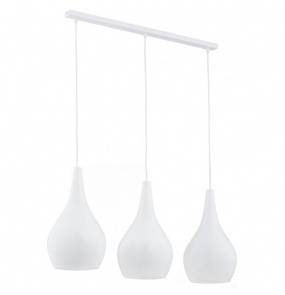 Lampa wisząca Santana 1408 Argon nowoczesna oprawa w kolorze białym