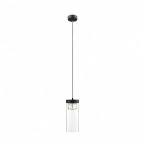 Lampa wisząca Gem P0389-01D-P7AC oprawa w kolorze czarnym ZUMA LINE