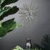 Lampa wisząca Urchin P0491-09F-F4AN oprawa w kolorze srebrnym ZUMA LINE