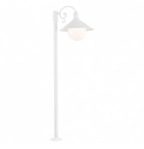 Lampa stojąca zewnętrzna Erba Bis 3295 Argon nowoczesna oprawa w kolorze białym