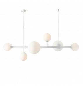 Lampa wisząca biała DIONE 1092K Aldex nowoczesna lampa designerska