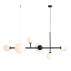 Lampa wisząca DIONE 6 BLACK 1092K1 oprawa w kolorze czarnym ALDEX