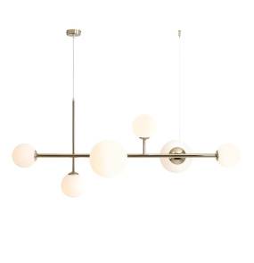 Lampa wisząca DIONE 6 GOLD 1092K30 oprawa w kolorze złotym ALDEX