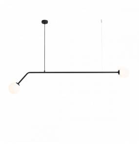 Lampa wisząca czarna PURE 1064H1 Aldex minimalistyczna lampa prosta