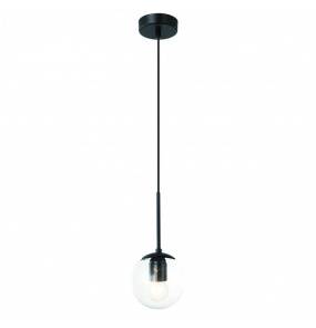 Lampa wisząca Bao I Nero Claro OR80100 Orlicki Design czarna oprawa w dekoracyjnym stylu