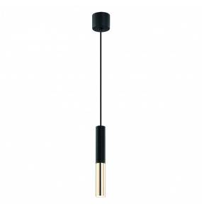 Lampa wisząca Slimi Nero S / Gold OR80810 Orlicki Design nowoczesna oprawa w kolorze czarnym