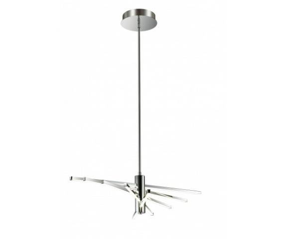 Lampa wisząca TANGO LED P8518-5L Auhilon pojedyńcza oprawa świetlna w kolorze chromu