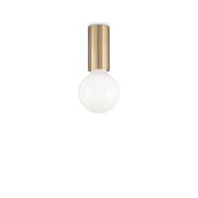 Lampa natynkowa Petit 233031 Ideal Lux lampa sufitowa w kolorze mosiądzu