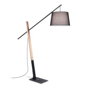 Lampa podłogowa Eminent 207599 Ideal Lux nowoczesna oprawa w kolorze czarnym