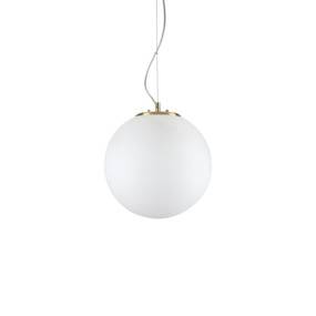 Lampa wisząca Grape 241357 Ideal Lux nowoczesna oprawa w kolorze białym i złotym