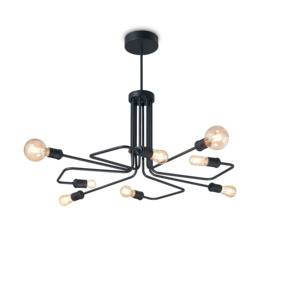 Żyrandol Triumph 242347 Ideal Lux lampa wisząca w kolorze czarnym