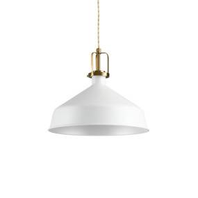 Lampa wisząca Eris 238135 Ideal Lux klasyczna oprawa w kolorze białym