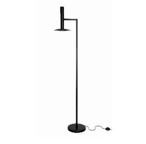 Lampa podłogowa HAT LP-1661/1F Light Prestige minimalistyczna oprawa w kolorze czarnym