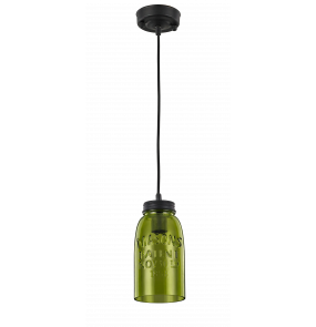 Lampa wisząca Vasto LP-42086/1P Light Prestige pojedyńcza oprawa w kolorze zielonym