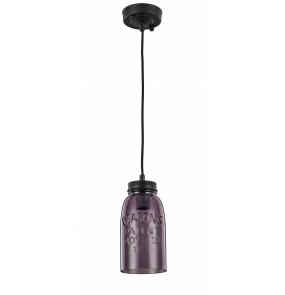 Lampa wisząca Vasto LP-42086/1P Light Prestige pojedyńcza oprawa w kolorze fioletowym