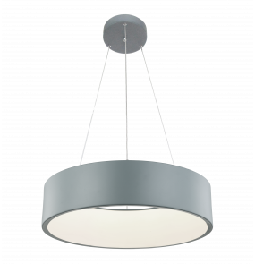 Lampa wisząca Malaga LP-622/1P Light Prestige nowoczesna oprawa w kolorze szarym