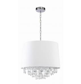 Lampa wisząca VIGO LP-0412/1P Light Prestige elegancka oprawa w kolorze białym