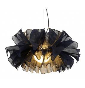 Lampa wisząca Barletta LP-2020/1PS BK Light Prestige designerska oprawa w kolorze czarnym