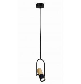 Lampa wisząca Bovino 1 LP-1111/1P Light Prestige nowoczesna oprawa w kolorze czarnym