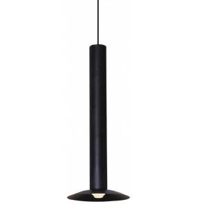 Lampa wisząca Hat LP-1661/1P BK Light Prestige minimalistyczna oprawa w kolorze czarnym