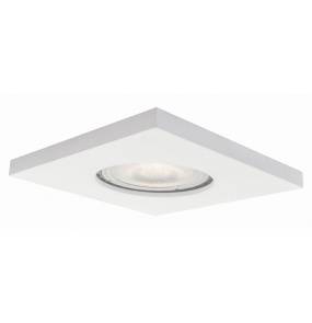 Lagos LP-440/1RS WH square zewnętrzne oczko podtynkowe kwadratowe białe IP65 Light Prestige