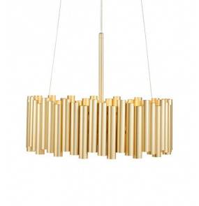 Lampa wisząca Level Gold 108047 Markslojd złoty oprawa wisząca w stylu design